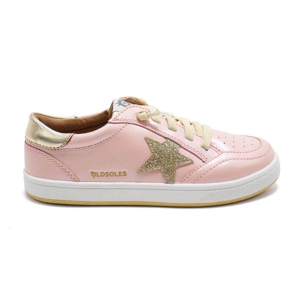 NEW OLDSOLES toddler's platinum runner low top sneaker in nacardo dalia